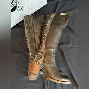 Freebird Olive Tall Boots
